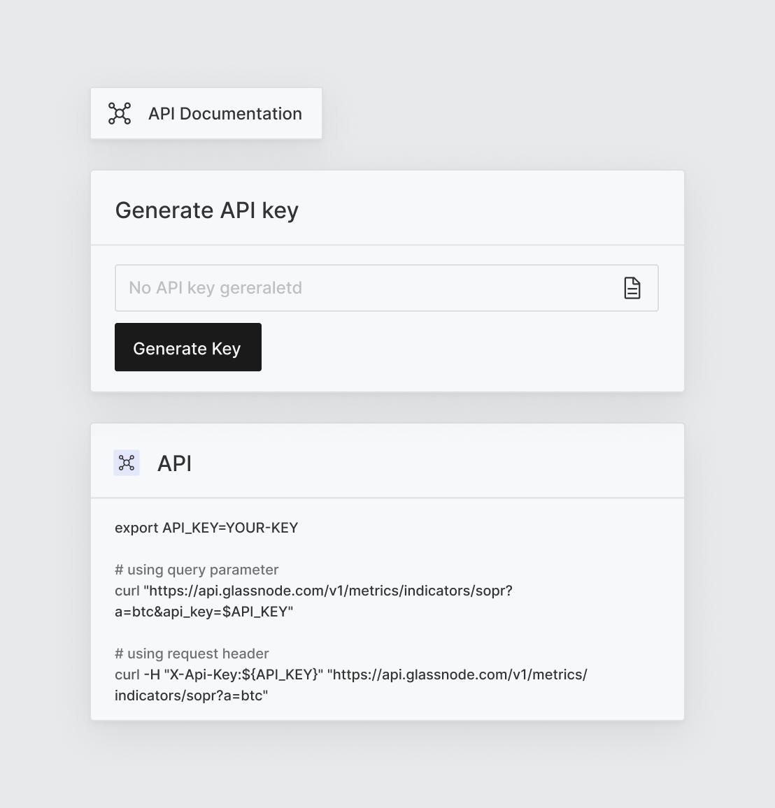 API