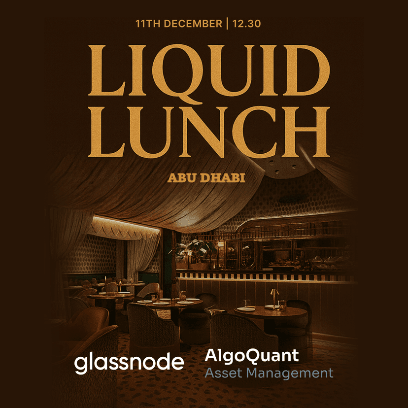 AlgoQuant × Glassnode: Liquid Lunch - Institutional Trading Funds & Allocators